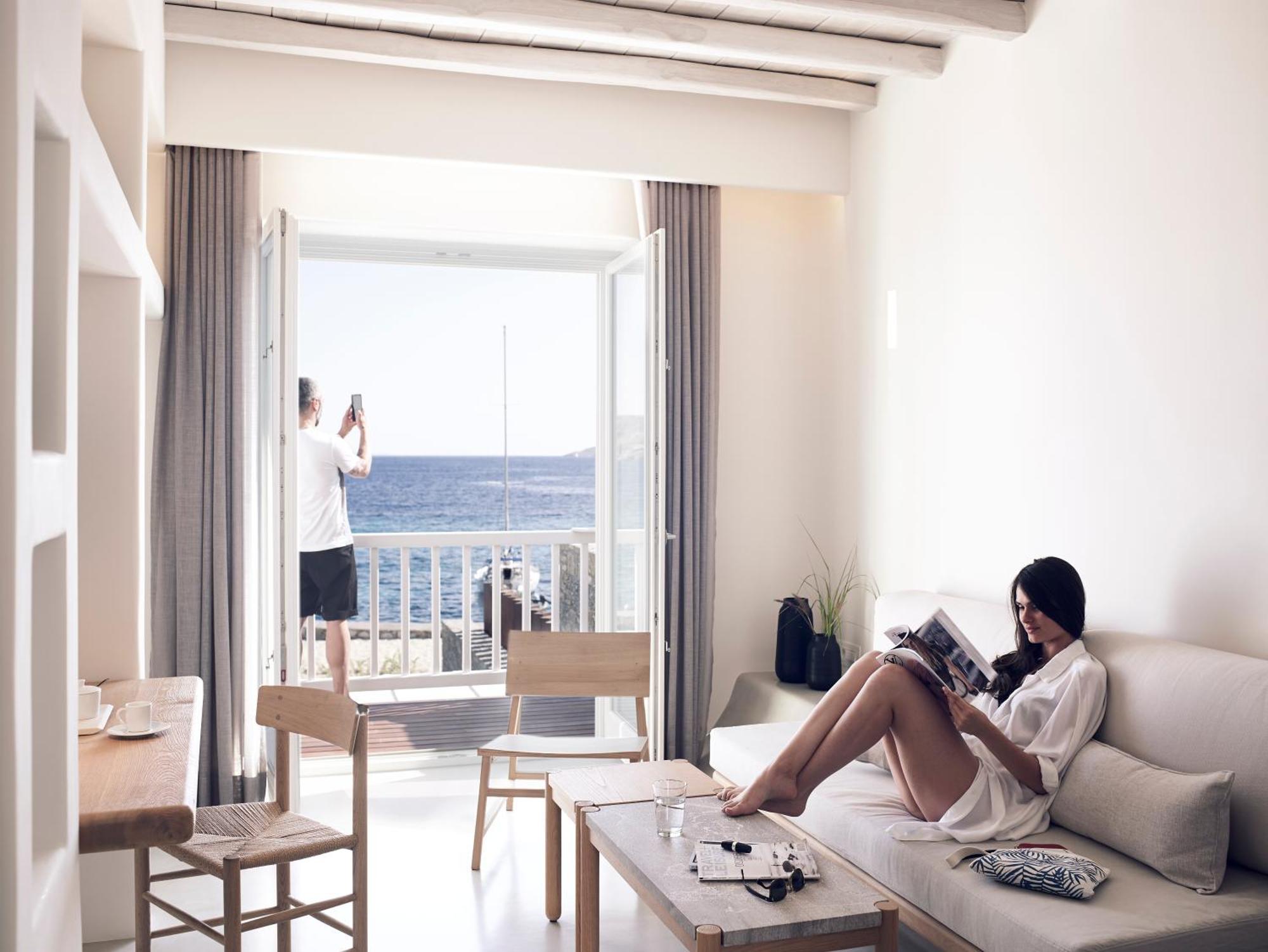 Bill&Coo Mykonos-The Leading Hotels Of The World (Adults Only) Mykonos Town Стая снимка